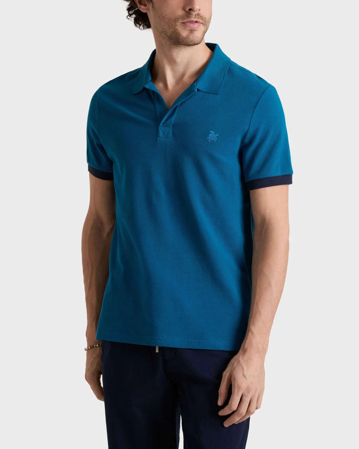 Vilebrequin Organic Cotton Pique Polo Shirt Solid /Polo Majica PLTAN100
