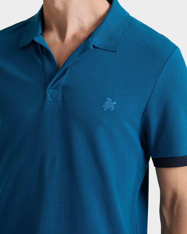 Vilebrequin Organic Cotton Pique Polo Shirt Solid /Polo Majica PLTAN100