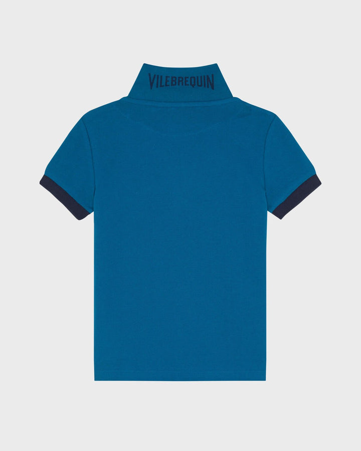 Vilebrequin Boys Organic Cotton Polo Solid/Dječja Polo majica PNTAN103