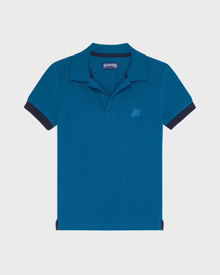 Vilebrequin Boys Organic Cotton Polo Solid/Dječja Polo majica PNTAN103