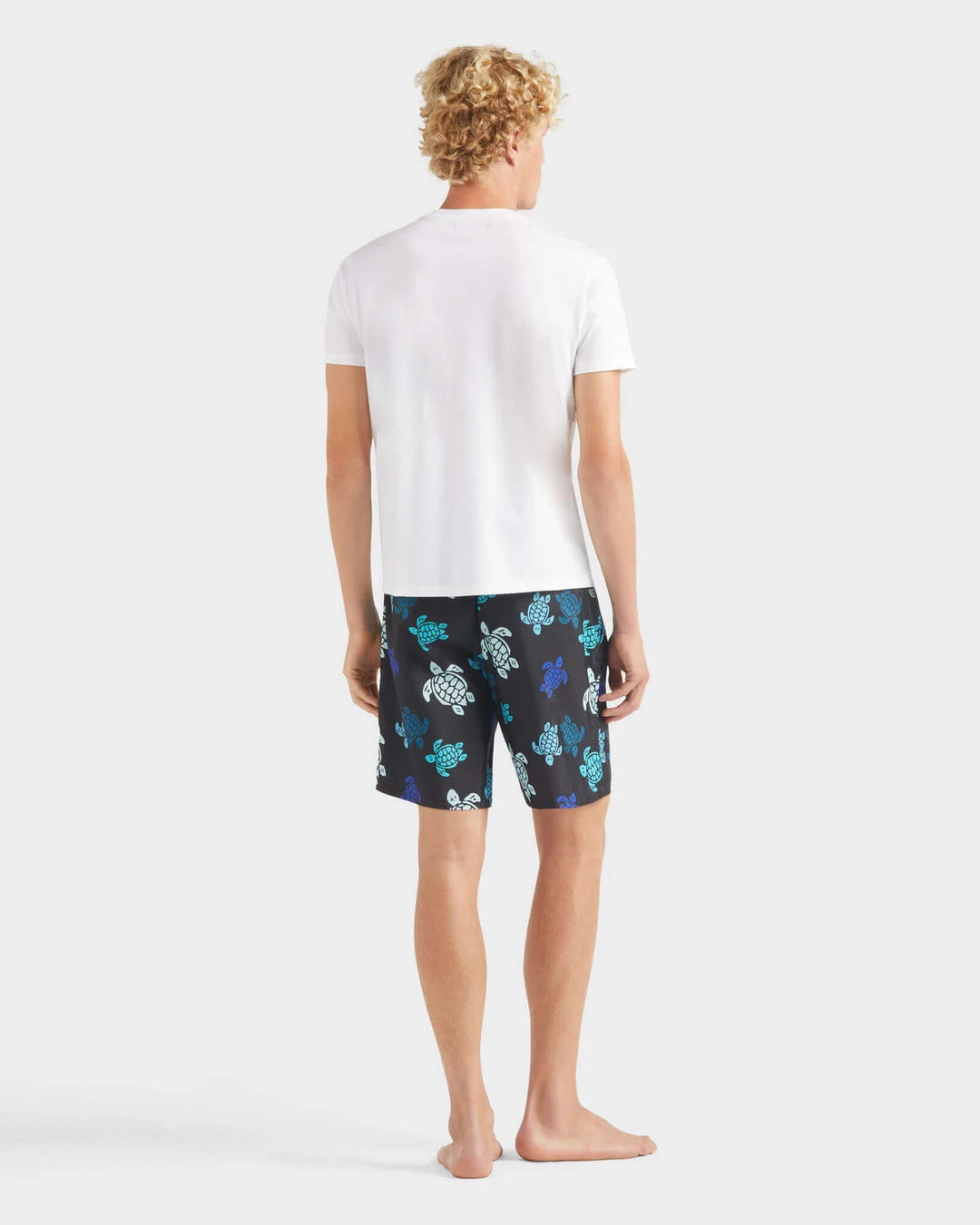 Vilebrequin Organic Cotton T-shirt Big Turtle Embroidery/Majica PSLCM919