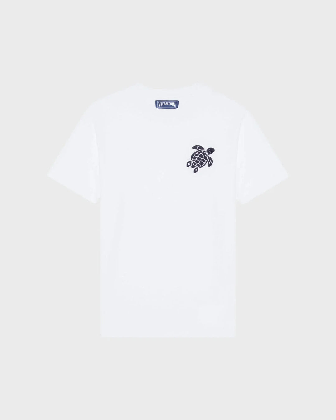 Vilebrequin Organic Cotton T-shirt Big Turtle Embroidery/Majica PSLCM919
