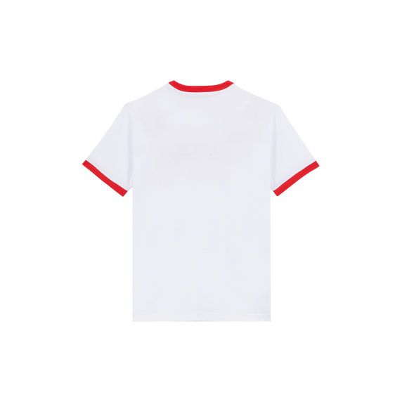 Vilebrequin Cotton Light Jersey T-shirt Bicolor Logo/Majica PTSC9031