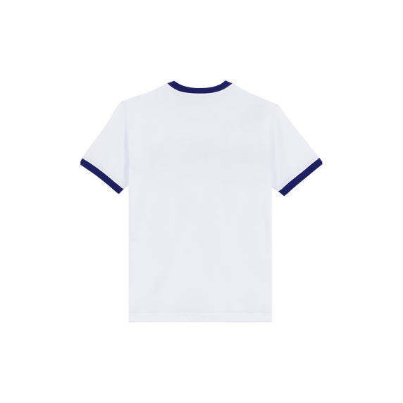 Vilebrequin Cotton Light Jersey T-shirt Bicolor Logo/Majica PTSC9031