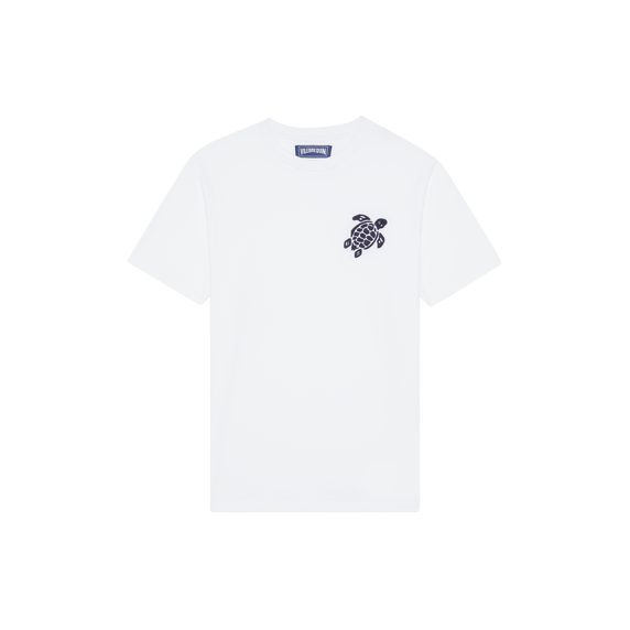 Vilebrequin Organic Cotton T-shirt Embroidered Turtle/Majica PTSCM919