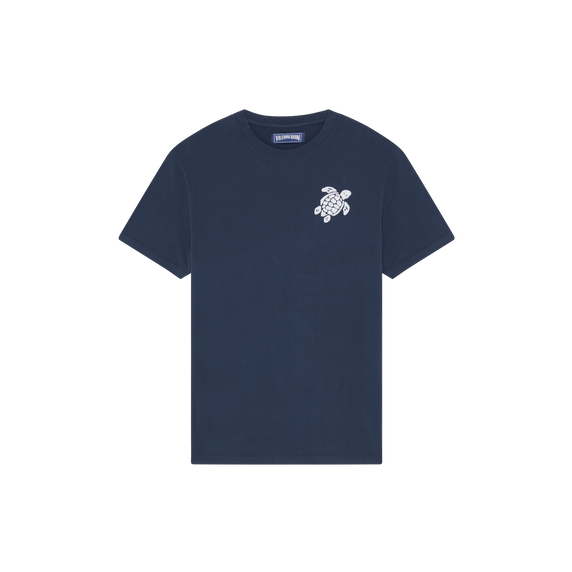 Vilebrequin Organic Cotton T-shirt Embroidered Turtle/Majica PTSCM919