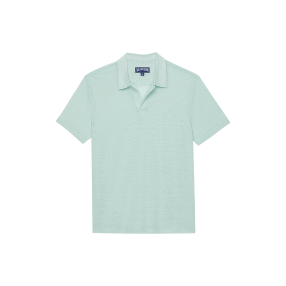 Vilebrequin Linen Jersey Polo Shirt Solid/Polo majica PYRE9O00