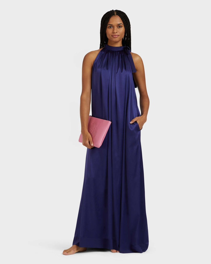 Vilebrequin Long Silk Satin Dress Solid/Haljina RFFDW301