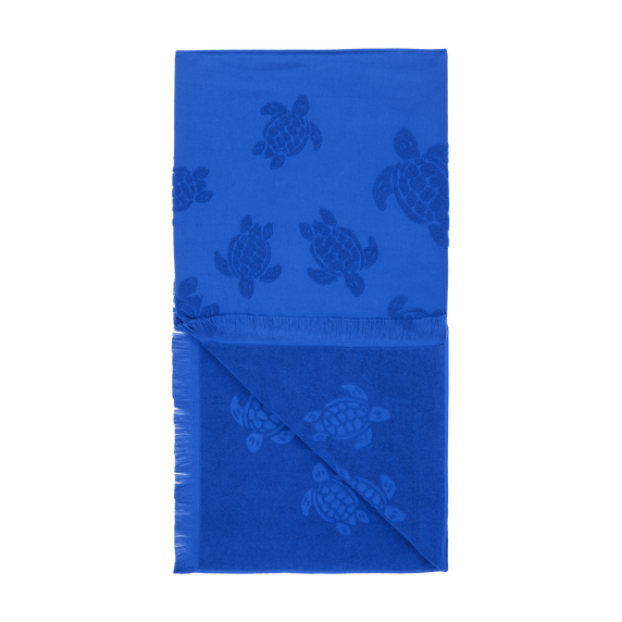 Vilebrequin Towel in Organic Cotton Turtles Jacquard/Ručnik STHU1201