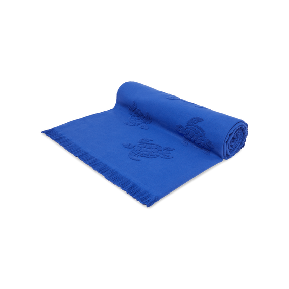 Vilebrequin Towel in Organic Cotton Turtles Jacquard/Ručnik STHU1201