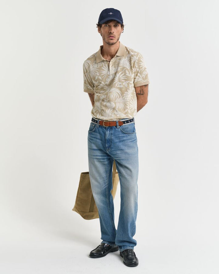 GANT Printed Ss Polo/Polo majica 2014038
