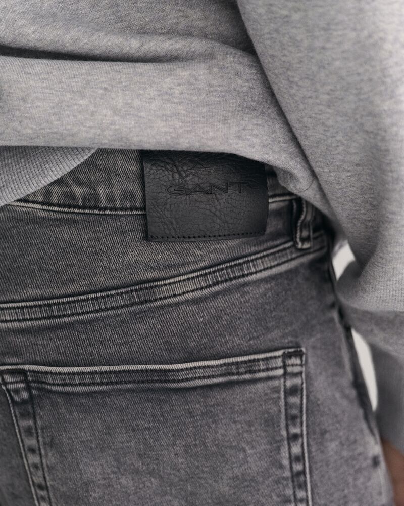 GANT Slim Gant Black Wash Jeans/Traperice 1000287