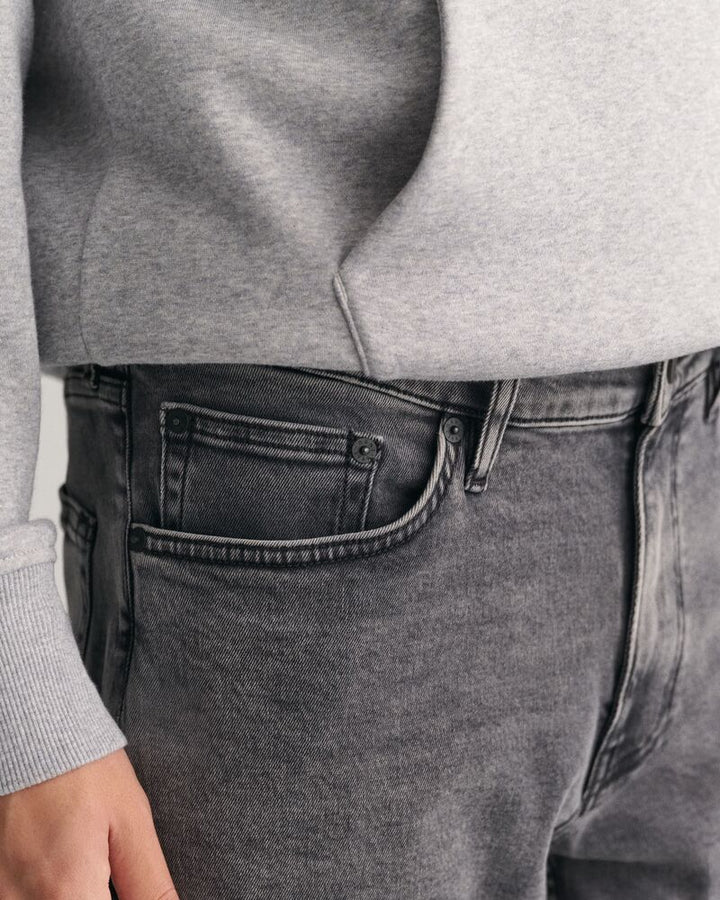 GANT Slim Gant Black Wash Jeans/Traperice 1000287
