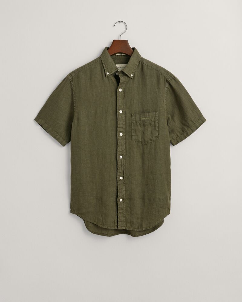 GANT Reg Gmnt Dyed Linen Ss Shirt/Košulja 3240121
