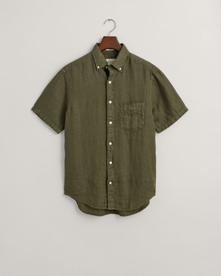 GANT Reg Gmnt Dyed Linen Ss Shirt/Košulja 3240121