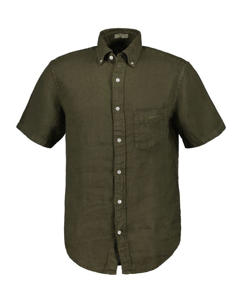 GANT Reg Gmnt Dyed Linen Ss Shirt/Košulja 3240121