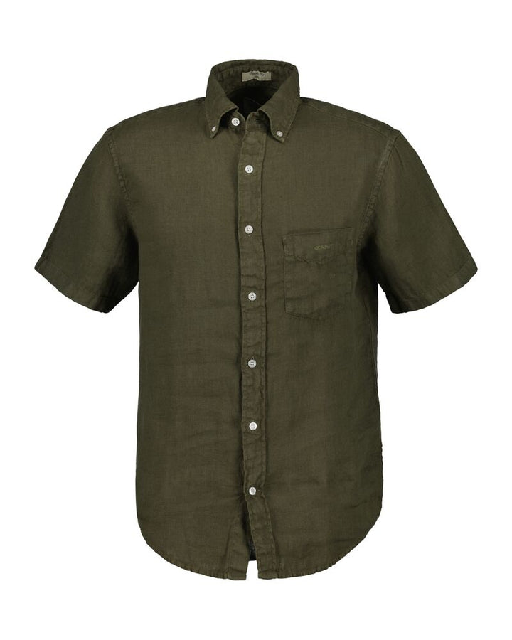GANT Reg Gmnt Dyed Linen Ss Shirt/Košulja 3240121