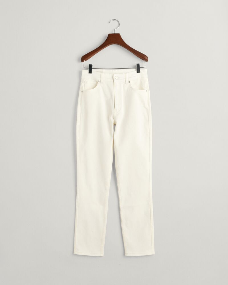 GANT Slim Cropped White Jeans/Traperice 4100224