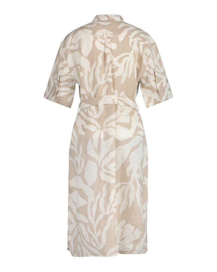 GANT Rel Palm Print Linen Shirt Dress/Haljina 4503317