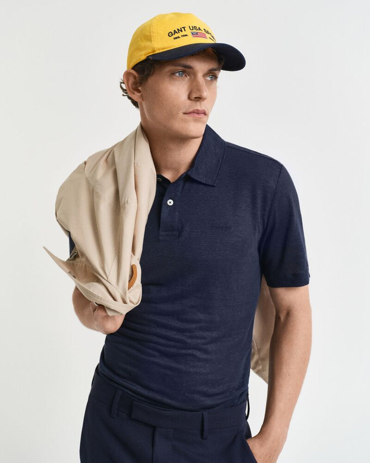 GANT Linen Ss Polo/Polo Majica 2014034