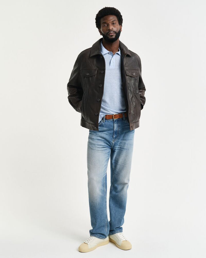 GANT Linen Ss Polo/Polo Majica 2014034
