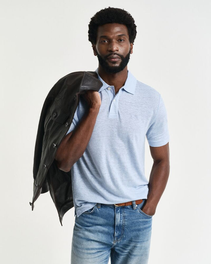 GANT Linen Ss Polo/Polo Majica 2014034