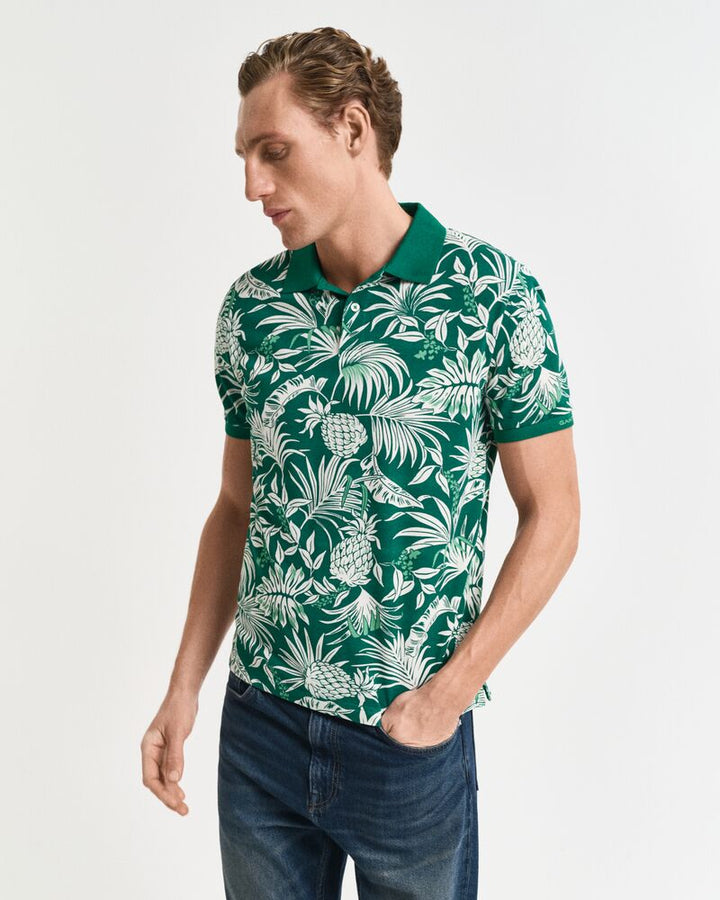 GANT Printed Ss Polo/Polo majica 2014038
