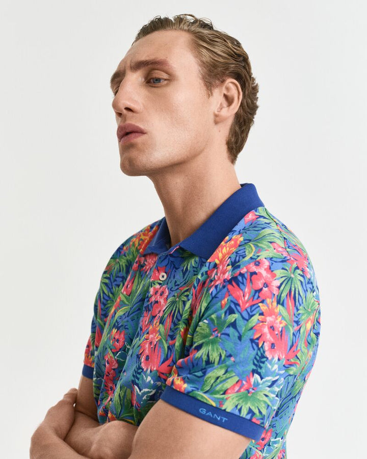 GANT Printed Ss Polo/Polo majica 2014041