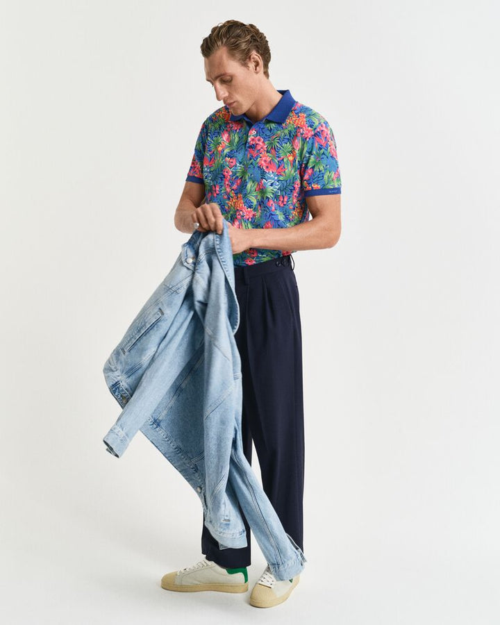 GANT Printed Ss Polo/Polo majica 2014041