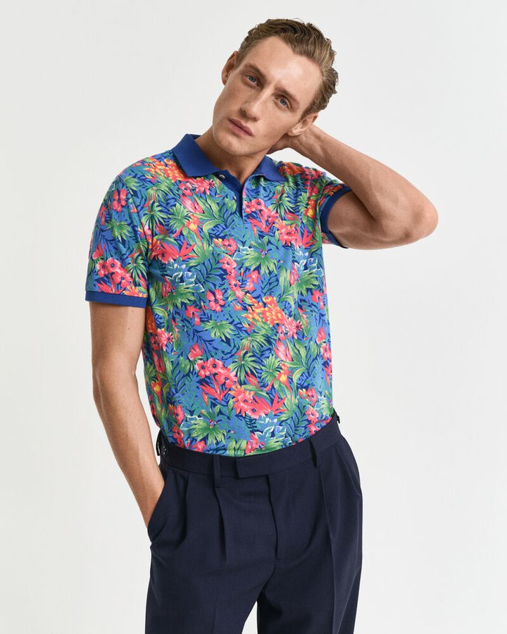 GANT Printed Ss Polo/Polo majica 2014041