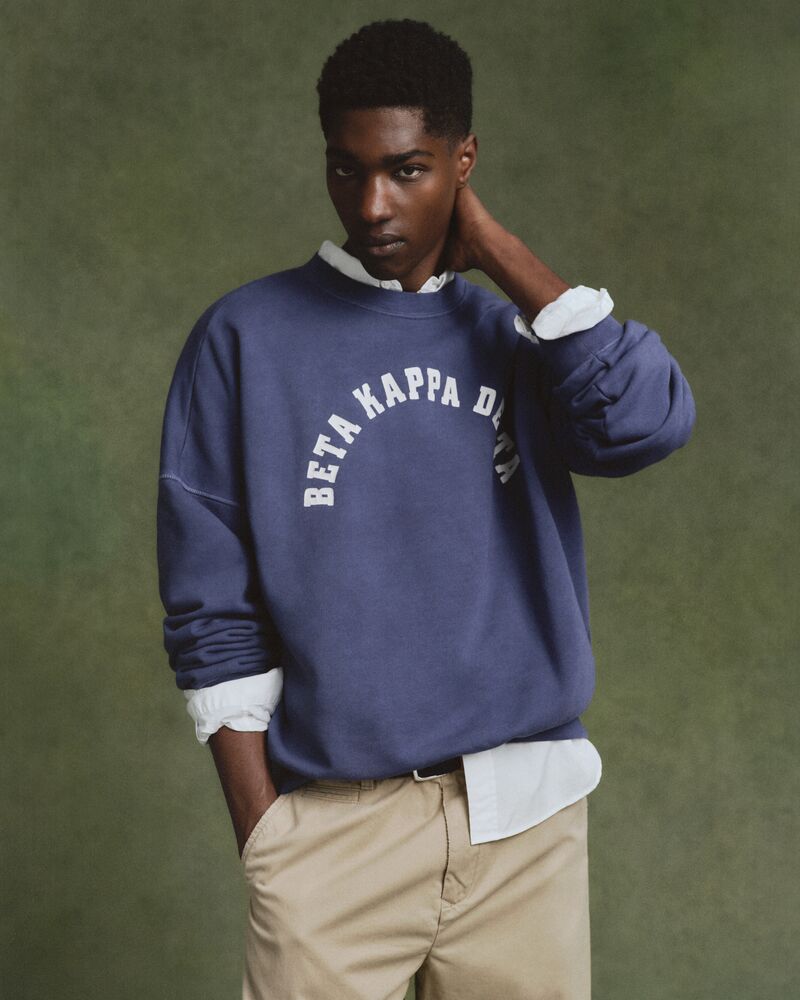 GANT C-Neck Graphic Sweater/Pulover 2044028