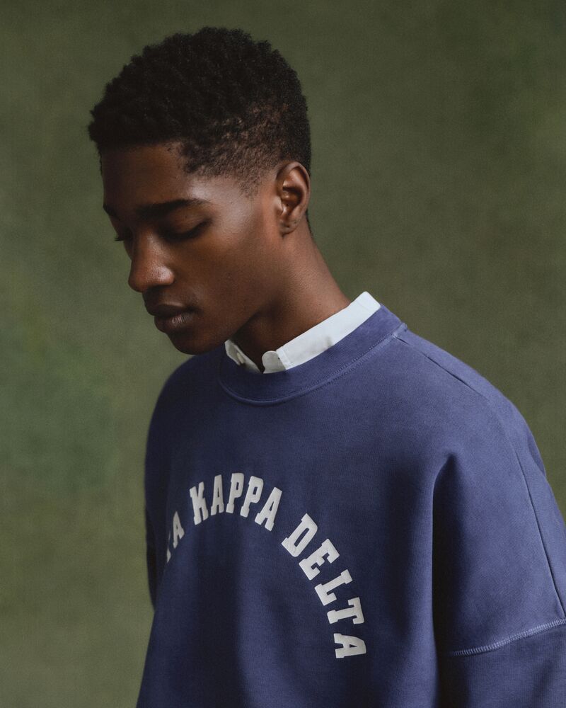 GANT C-Neck Graphic Sweater/Pulover 2044028