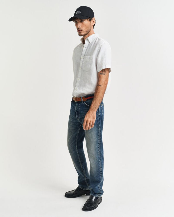 GANT Reg Linen Ss Shirt/Košulja 3250077