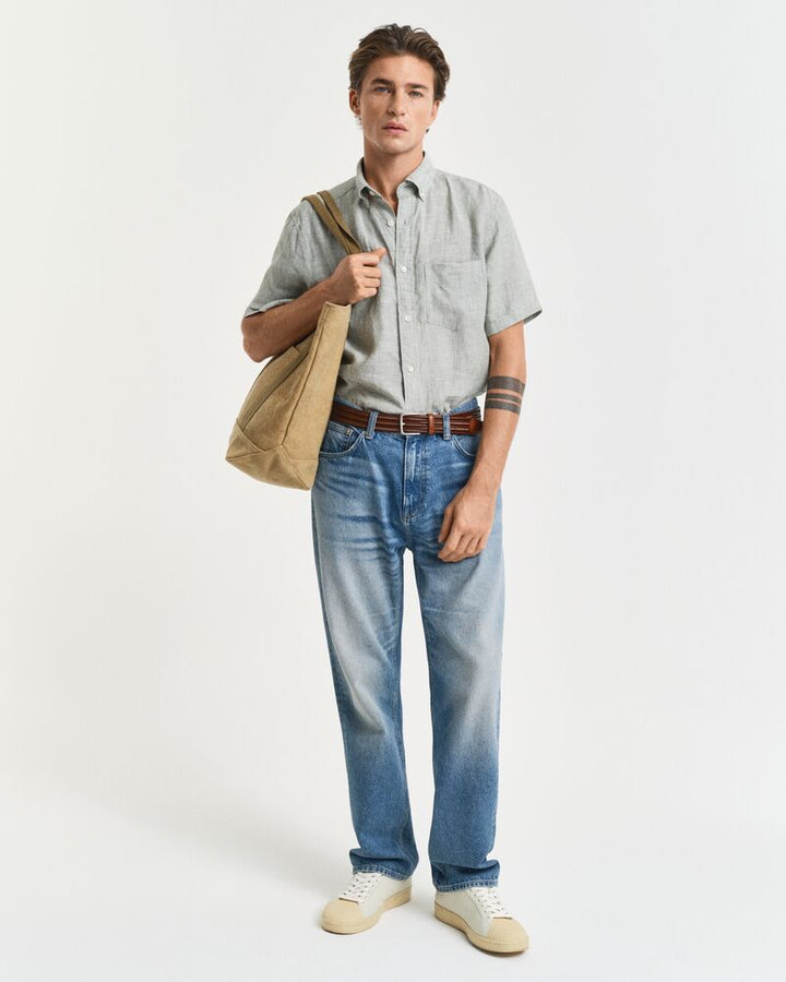 GANT Reg Linen Ss Shirt/Košulja 3250077