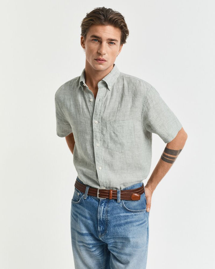 GANT Reg Linen Ss Shirt/Košulja 3250077