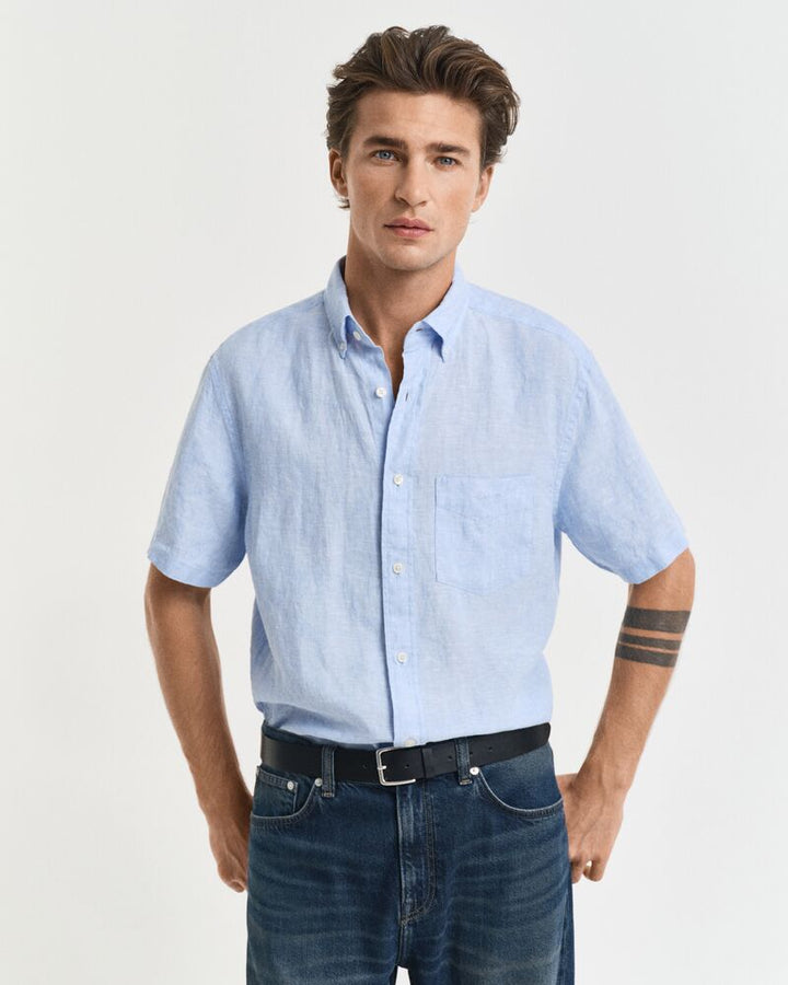 GANT Reg Linen Ss Shirt/Košulja 3250077