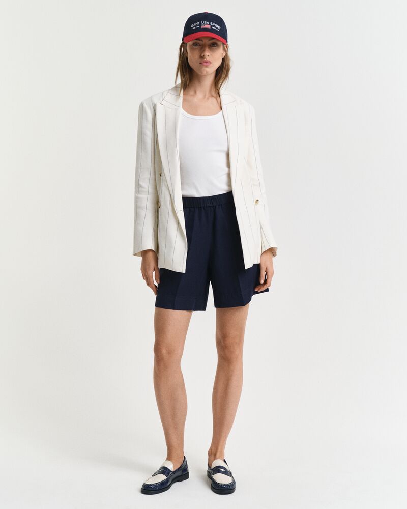 GANT Relaxed Linen Blend Pull On Shorts/Bermude 4020116