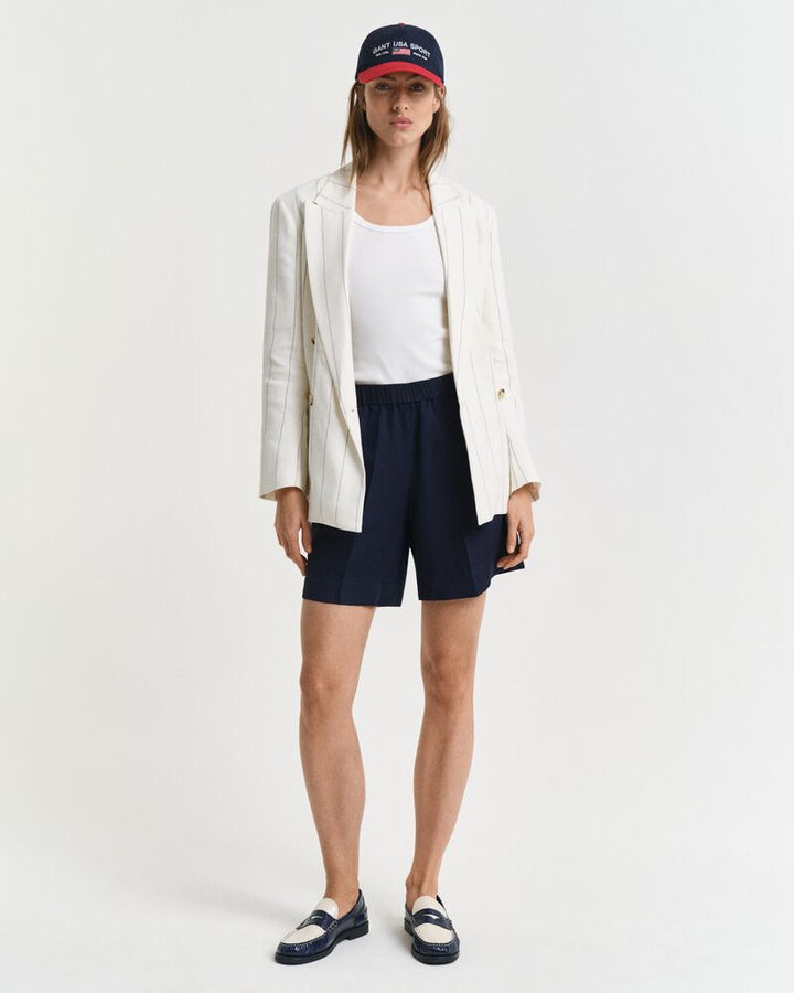 GANT Relaxed Linen Blend Pull On Shorts/Bermude 4020116