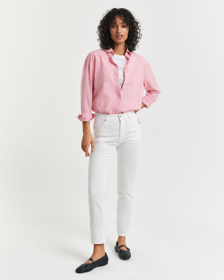GANT Slim Cropped White Jeans/Traperice 4100224