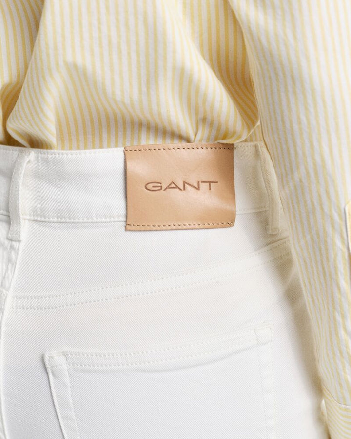 GANT Slim Flare White Jeans/Hlače 4100249