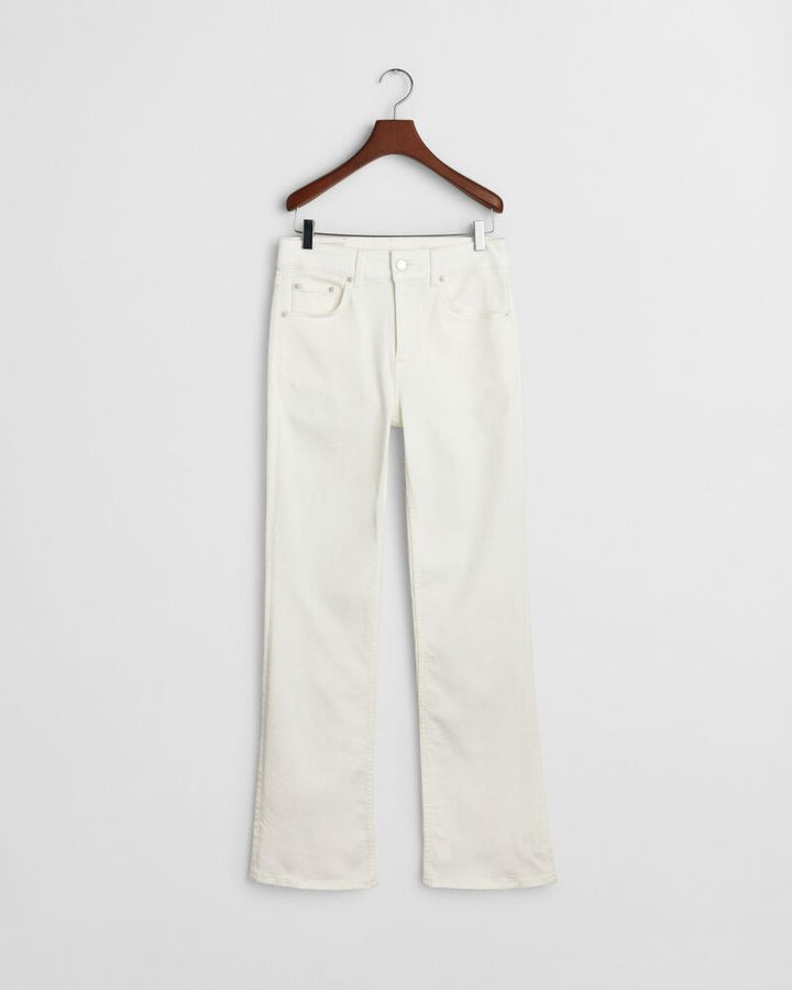 GANT Slim Flare White Jeans/Hlače 4100249