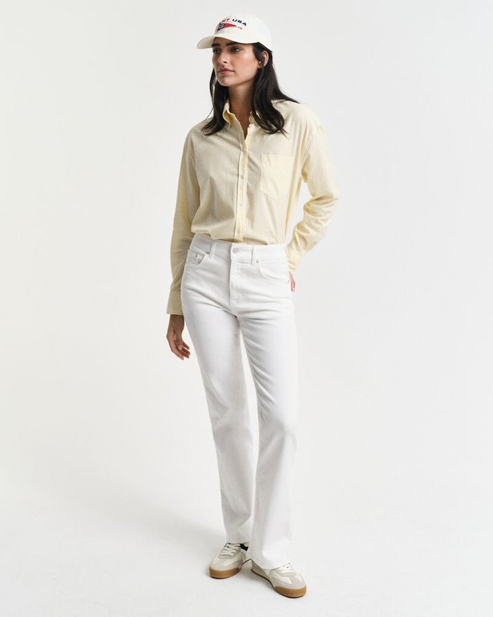GANT Slim Flare White Jeans/Hlače 4100249