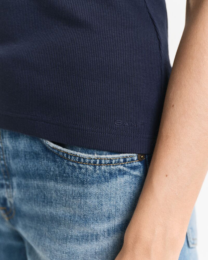 GANT High Neck Rib Tank Top/Majica 4201407