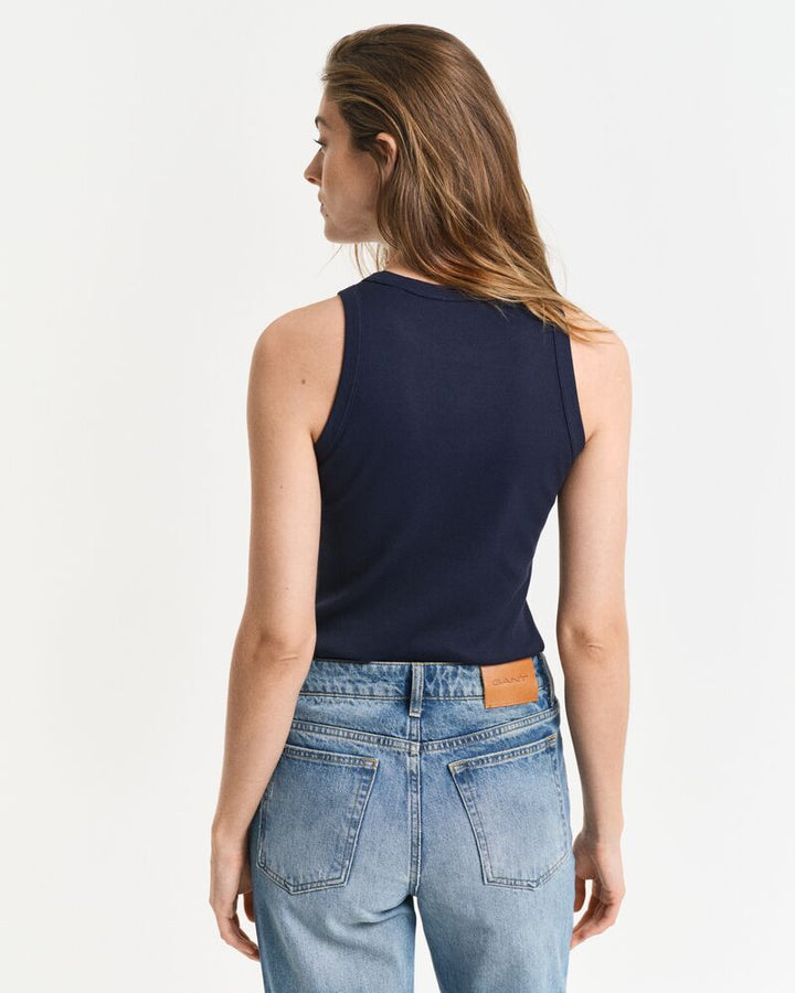 GANT High Neck Rib Tank Top/Majica 4201407