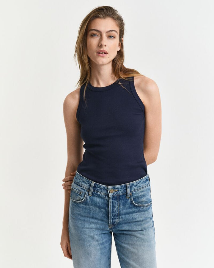GANT High Neck Rib Tank Top/Majica 4201407