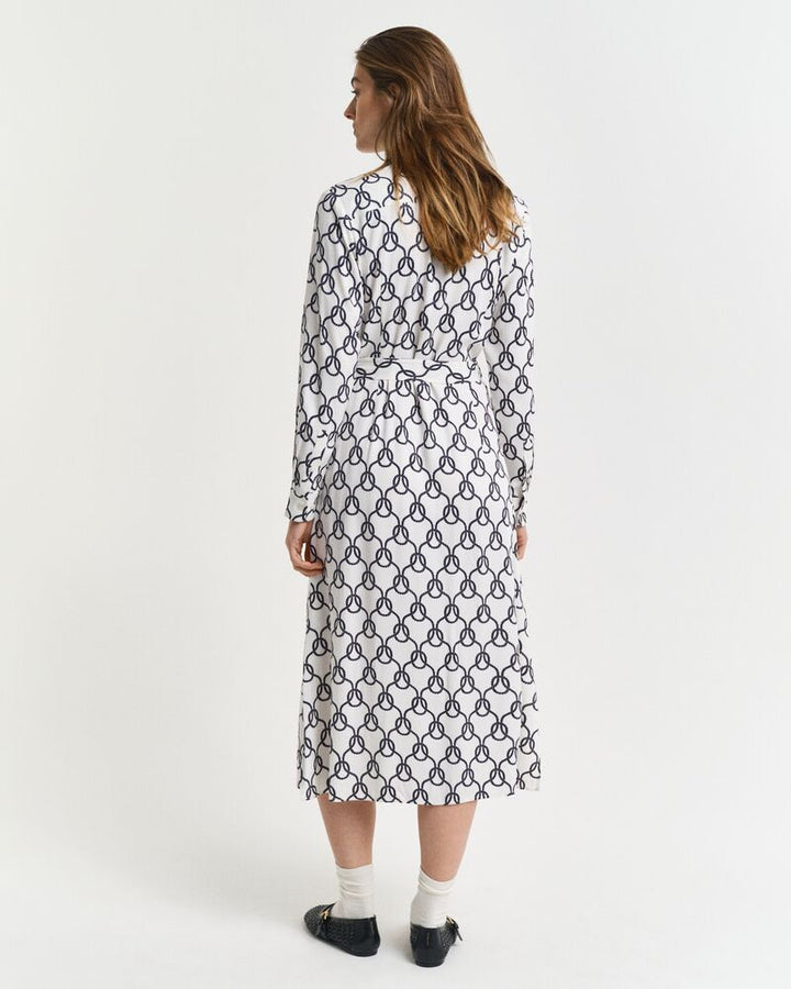 GANT Slim Rope Print Shirt Dress/Haljina 4503396