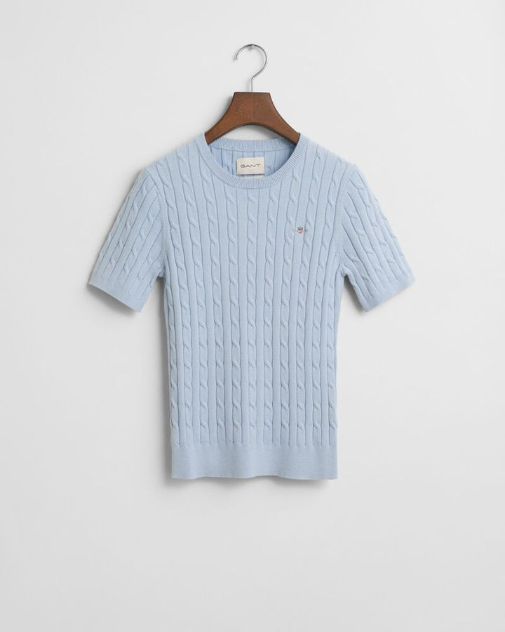 GANT Stretch Cotton Cable Ss C-Neck/Pulover 4800105