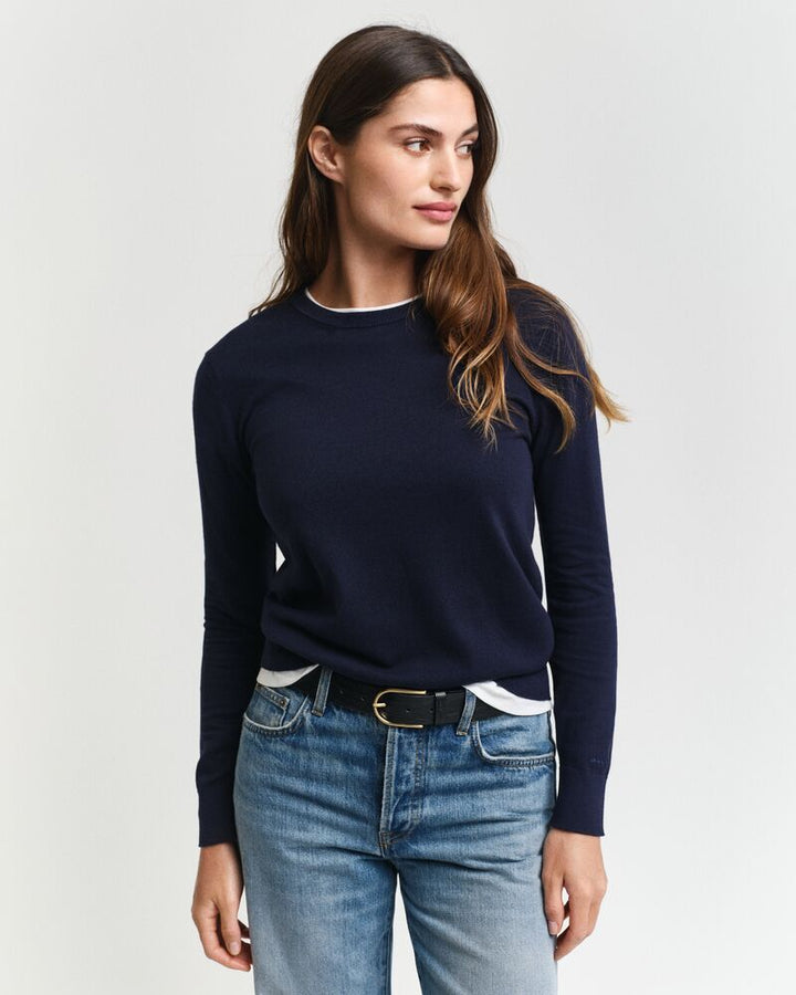 GANT Fine Knit C-Neck/Pulover 4800401