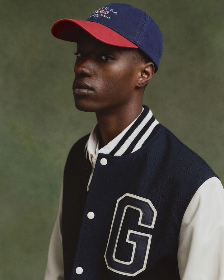 GANT Leather Mix Varsity Jacket/Jakna 7006508
