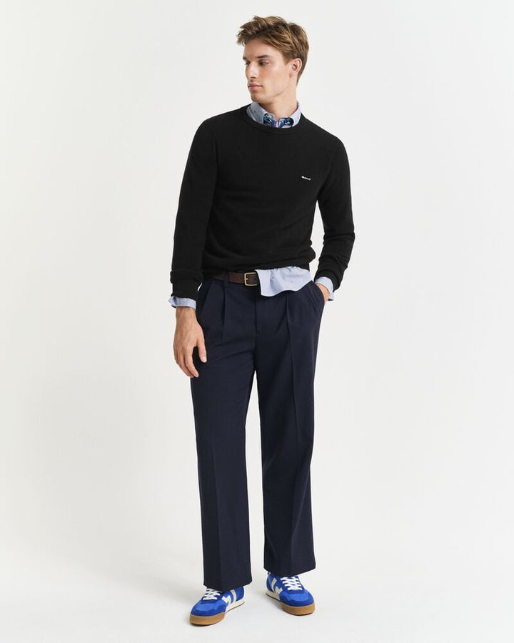 GANT Cotton Pique C-Neck/Pulover 8040521